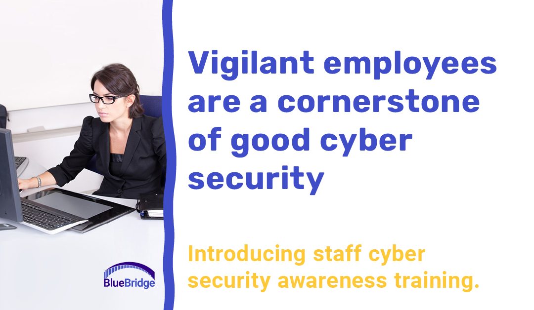 Vigilant employees are a cornerstone of good cyber security.