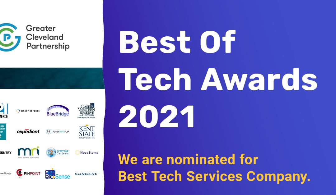 BlueBridge Networks is a finalist for the Best Tech Service Company Award
