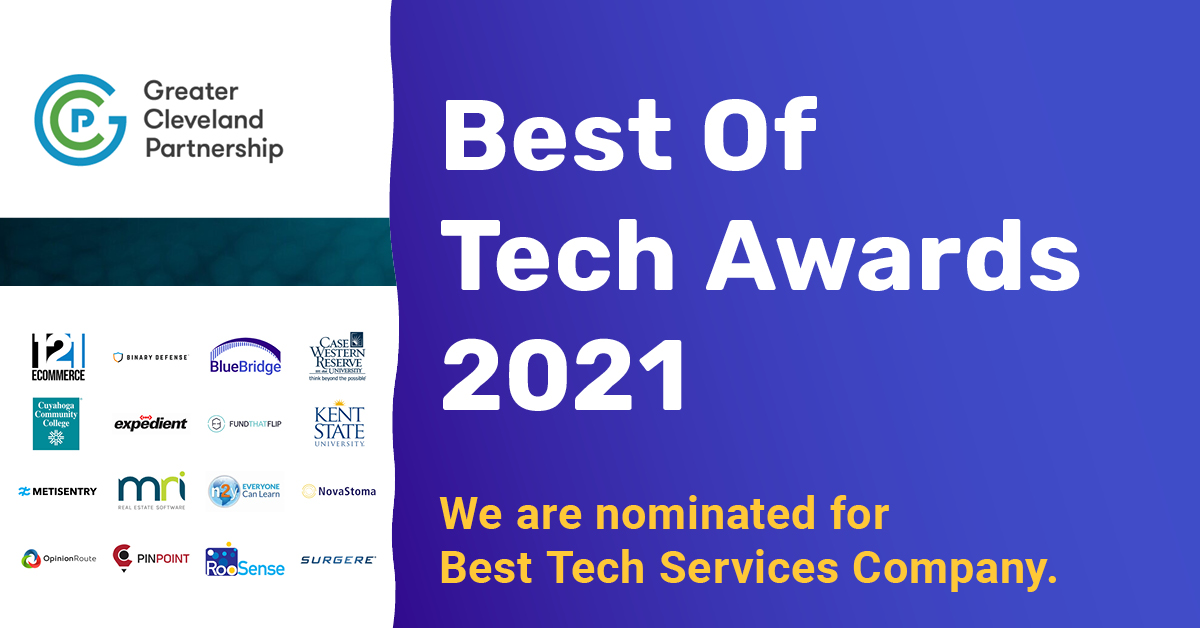 BlueBridge Networks is a finalist for the Best Tech Service Company